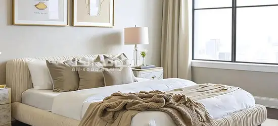 Serene Oak Bed Set
