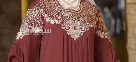 عباية ملكية تطريز كثيف - 3