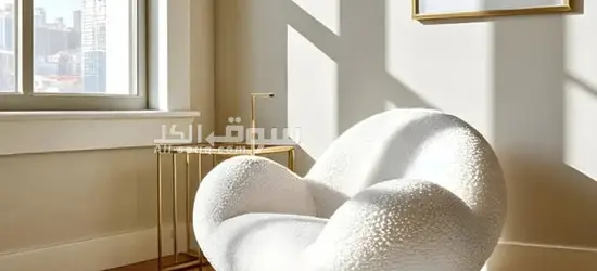 Cloudburst Bouclé Armchair