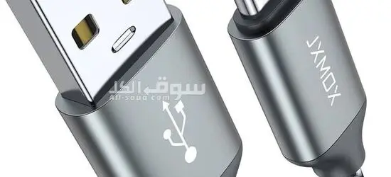 كابل شحن سريع بجلد قوي بمنفذ USB-C، متوافق مع جميع الأجهزة، نوع Type-C - 4