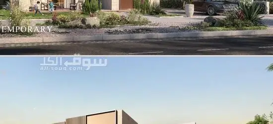 متاح فيلا للإيجار230 الف في الريمان 4 غرفغرف خادماتمجلس وصالتين - 3