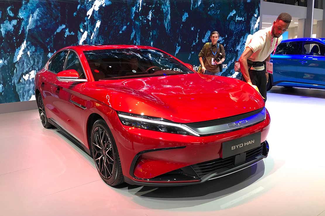 BYD cars 2023 in the UAE